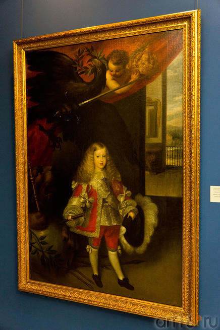Портрет Карлоса II в детстве. 1667-1669. Себастьян Эррера Барнуэво