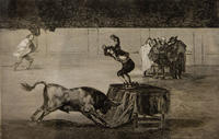Другое безумство Мартинчо на арене в Сарагосе, 1815. 19 лист серии 