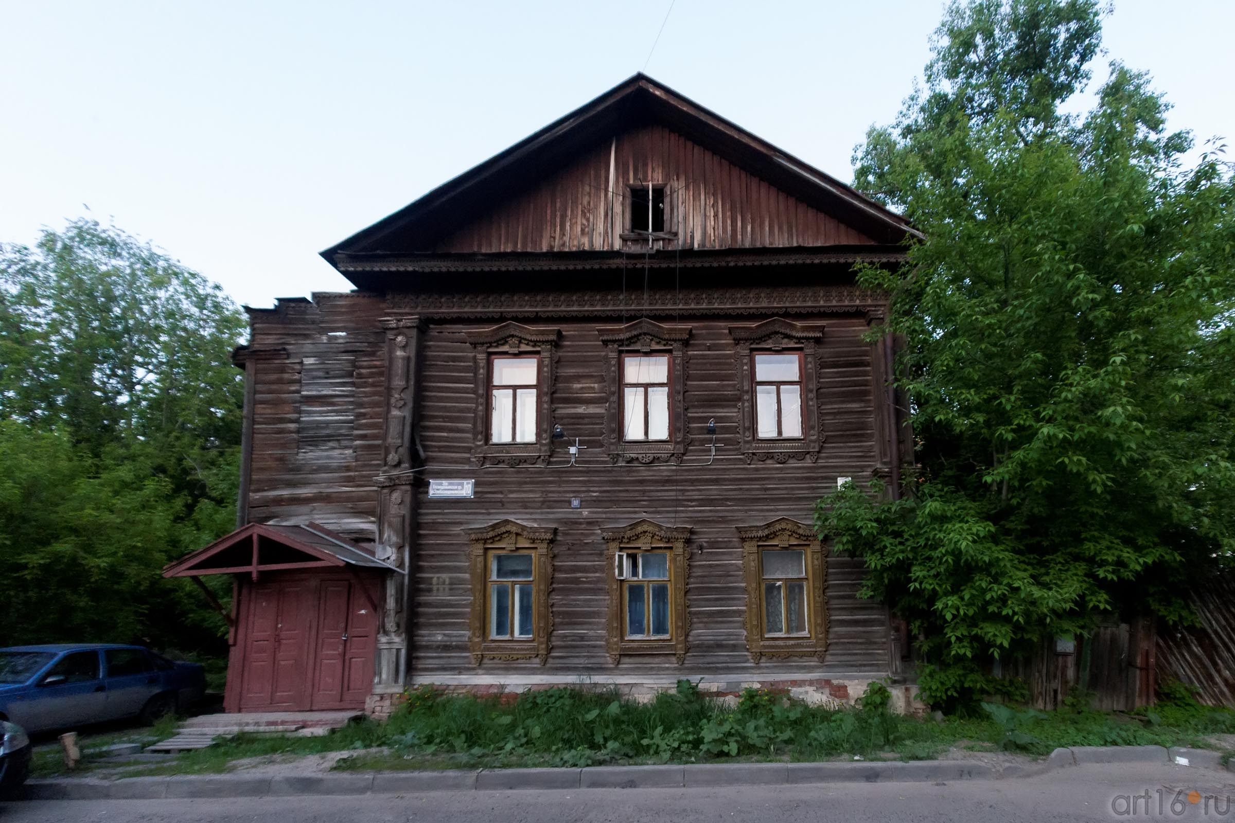  Жилой деревянный дом (ул. Космодемьянской, 10)::19.05.2016 Экскурсия ASG