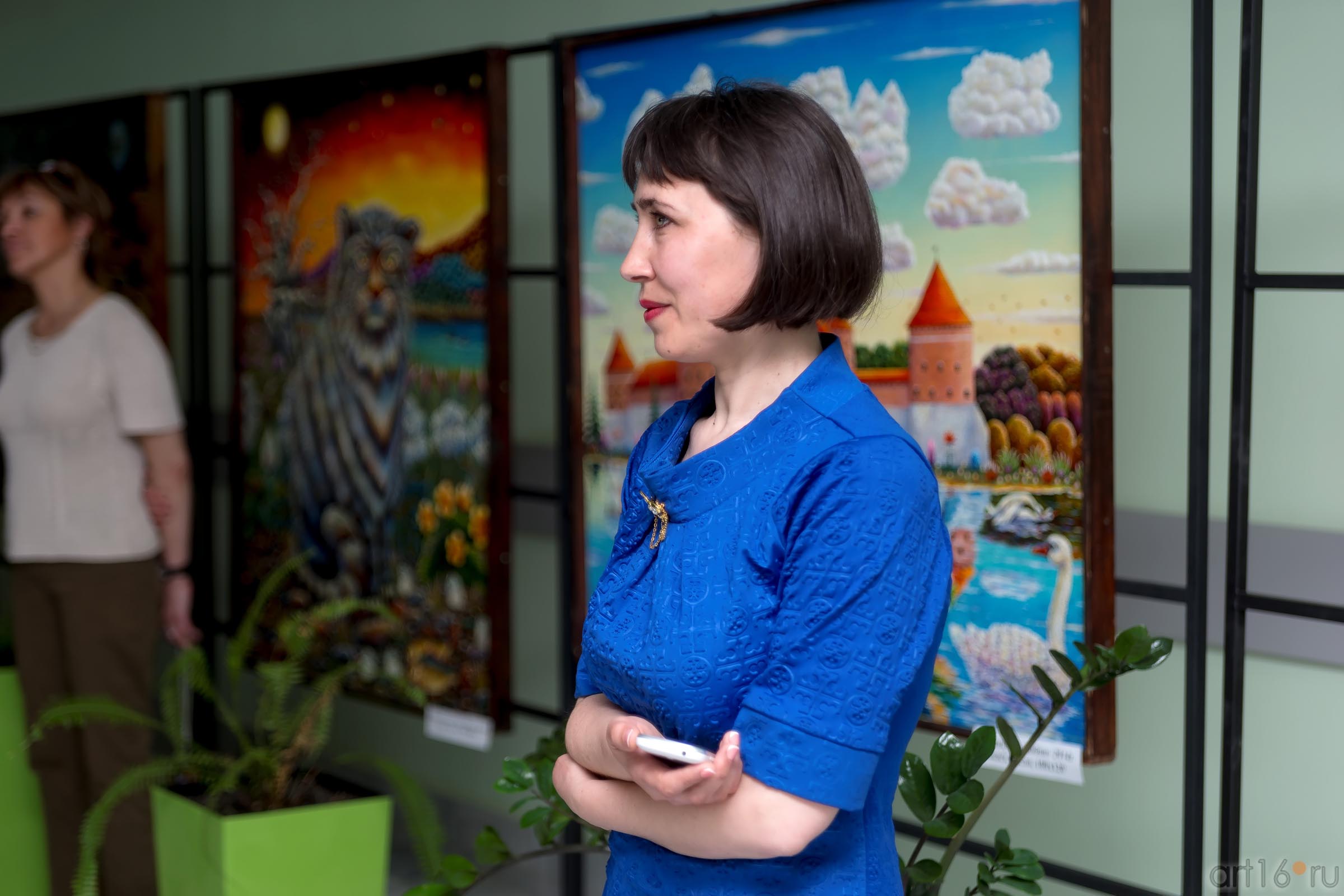 На открытии выставки А. Шаймарданова::Богатые Сабы. Шаймарданов Альфрид. Выставка