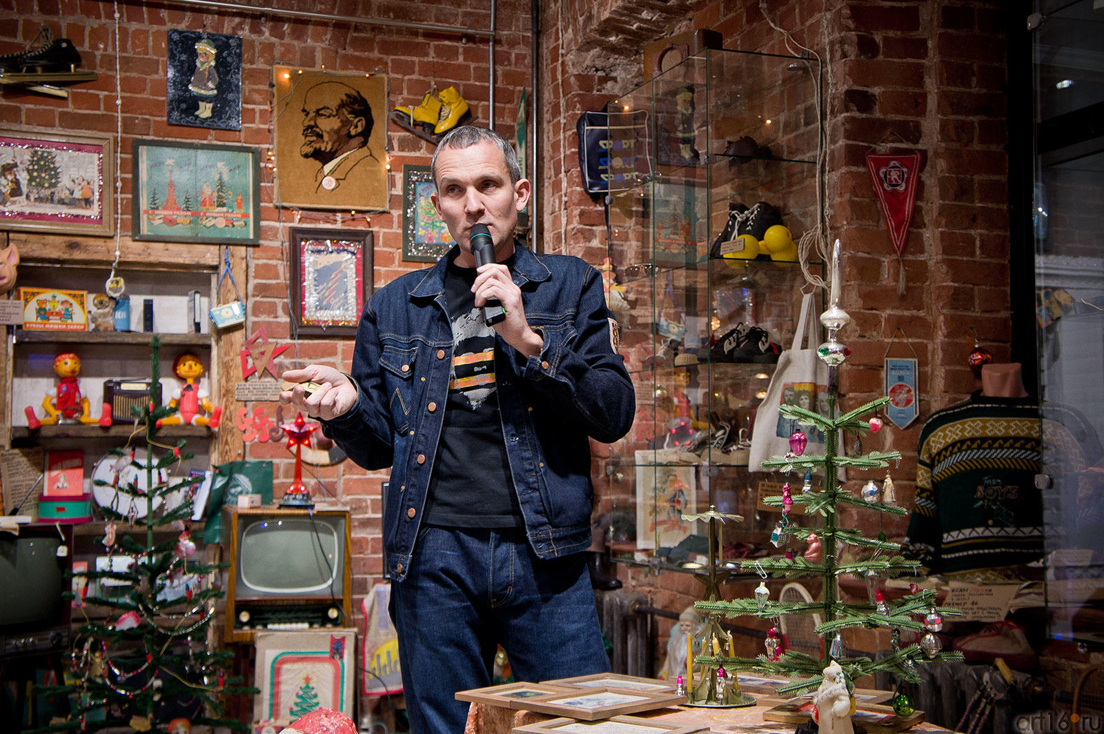  Рустем Валиахметов.Презентация выставки ʺСоветский Новый годʺ::«Советский Новый год» в Музее Социалистического быта