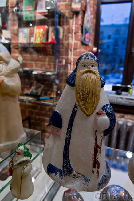Самые бюджетные пластиковые Деды Морозы::«Советский Новый год» в Музее Социалистического быта