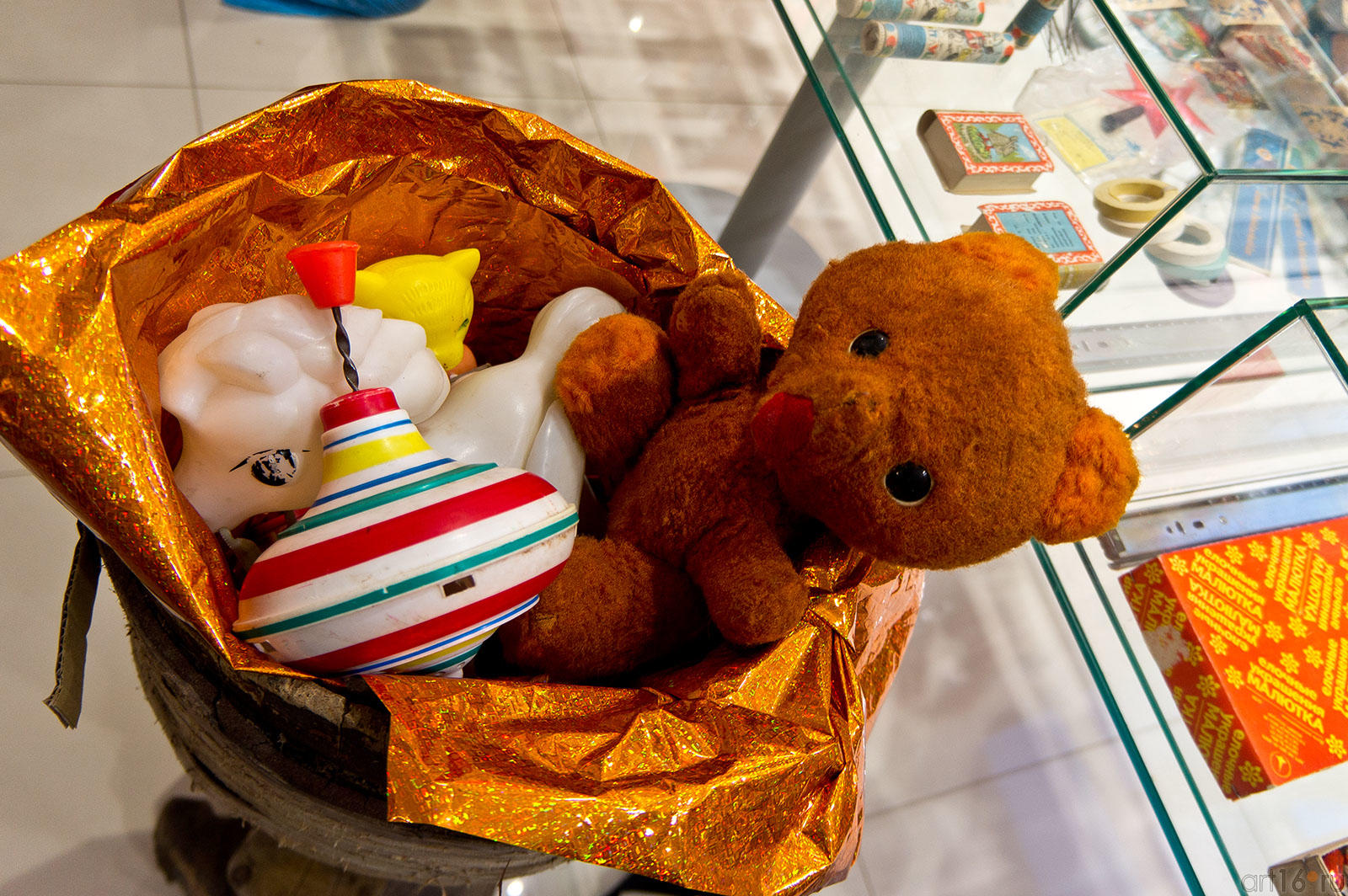 Игрушки детей 1960-1970 года рождения::«Советский Новый год» в Музее Социалистического быта