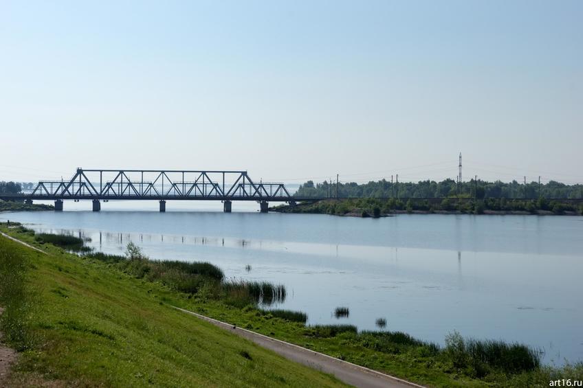 Один из мостов Сызрани::Сызрань 2016