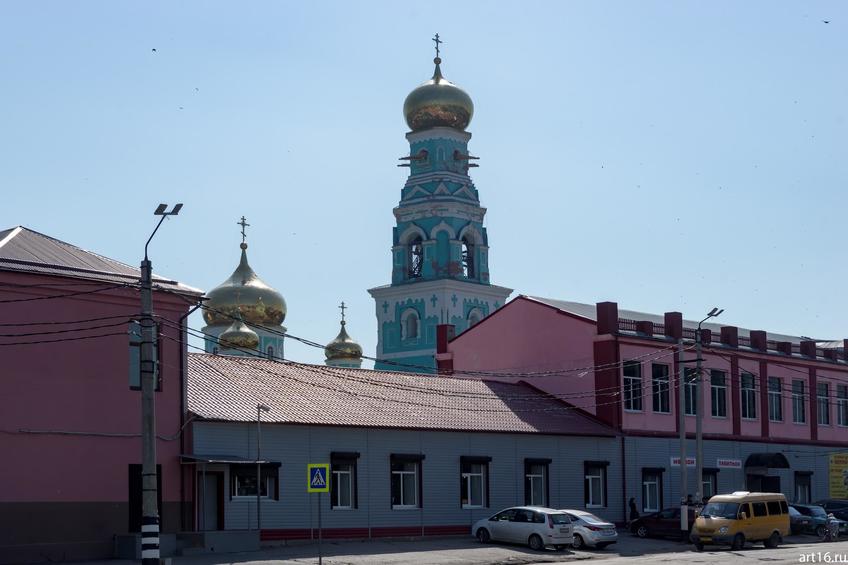 Купола и колокольня Казанского собора, Сызрань::Сызрань 2016