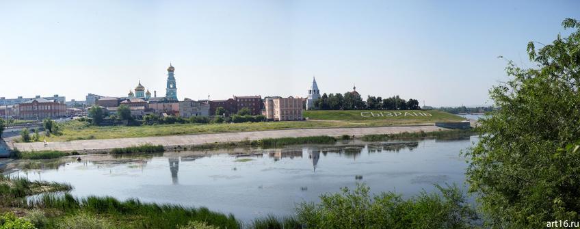 Вид на старый город. Сызрань, исторический центр::Сызрань 2016