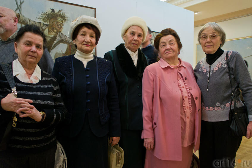 На выставке, посвященной 75-летию СХ РТ::Союзу художников Республики Татарстан — 75