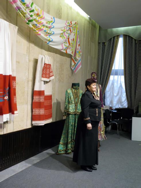 На выставке «Казанское полотенце»::Казанское полотенце