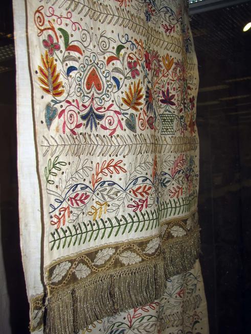 Образец ДПИ, вышивка на полотенце::Казанское полотенце