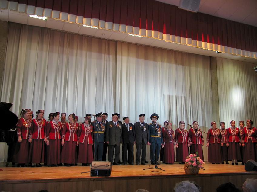 Татарский народный хор ʺМогалимʺ ::Фестиваль ветеранских хоров — 2010