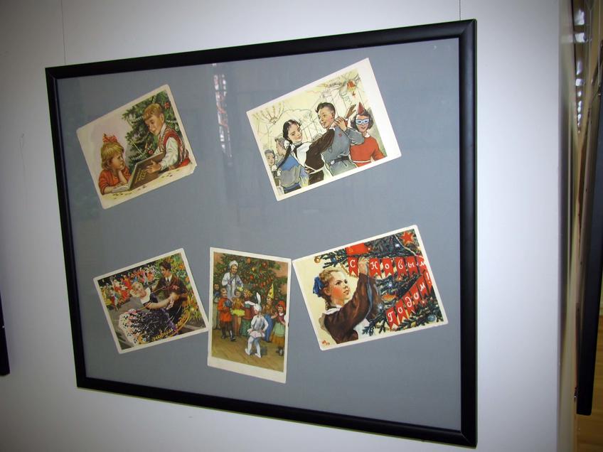 Новогодние открытки с выставки::Новогодняя Ёлка 2009-10. Выставочный зал «Манеж»