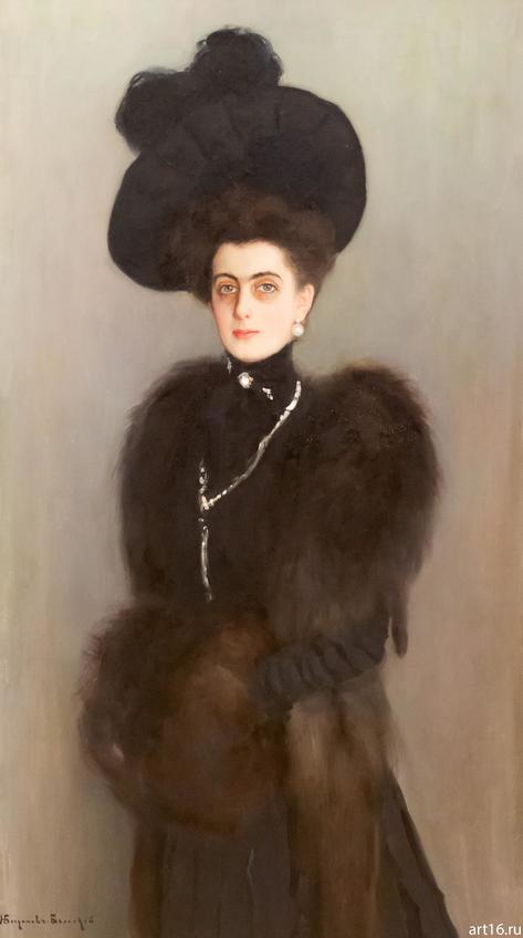 Фото №897335. Портрет княгини Марии Павловны Абамелек-Лазаревой (1900-1901). Н.П. Богданов-Бельский (1868-1945)