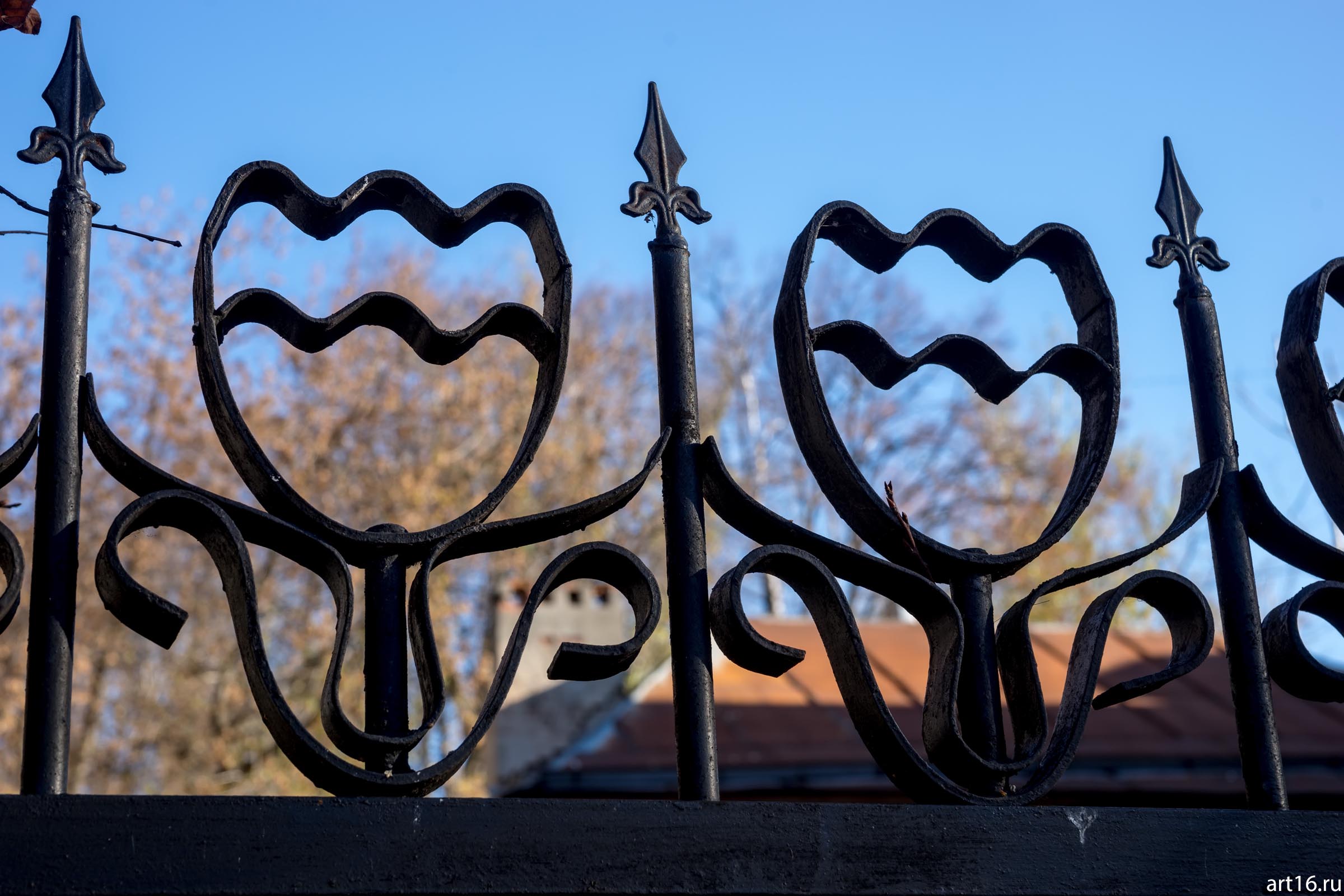 Казанские решетки. Переулок Саначина::Казань, осень, прогулка