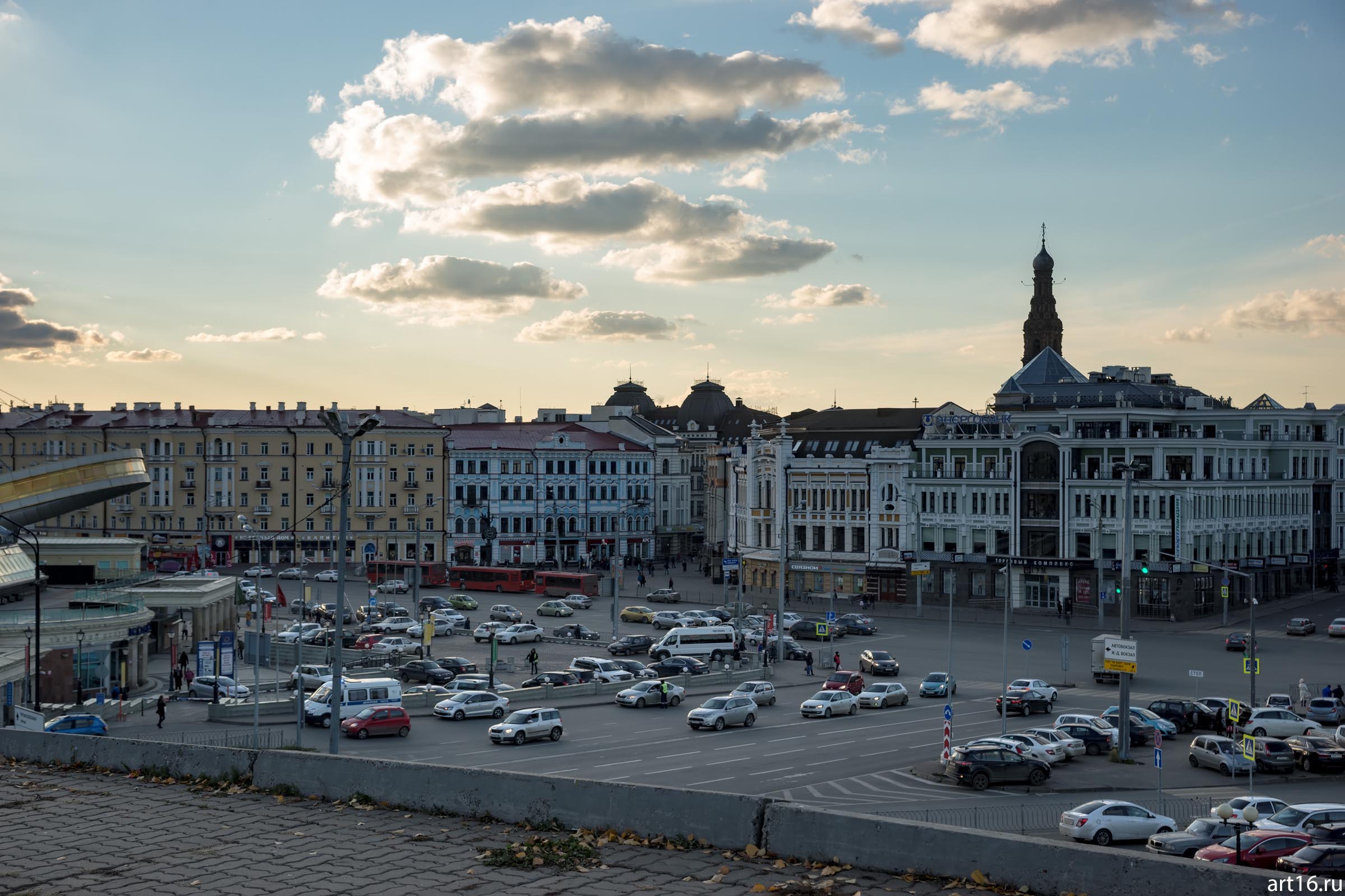 Вид на площадь Тукая. Бывшая Куйбышева::Казань, осень, прогулка