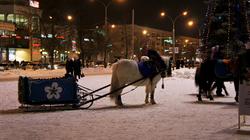  Пешая прогулка по ледяным горкам Перми. Январь 2012