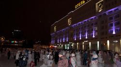 Парад снеговиков в Перми. Январь 2012