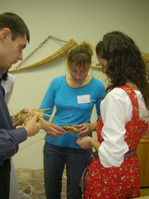 Мастер-класс по плетению из лозы::Фестиваль возрождения народных традиций