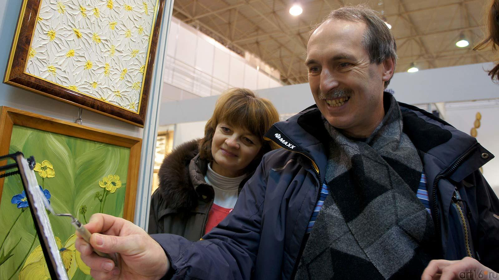 Мастер- класс ʺХудожников выходного дня РТʺ::РОД "Художники выходного дня РТ" на Пермской ярмарке