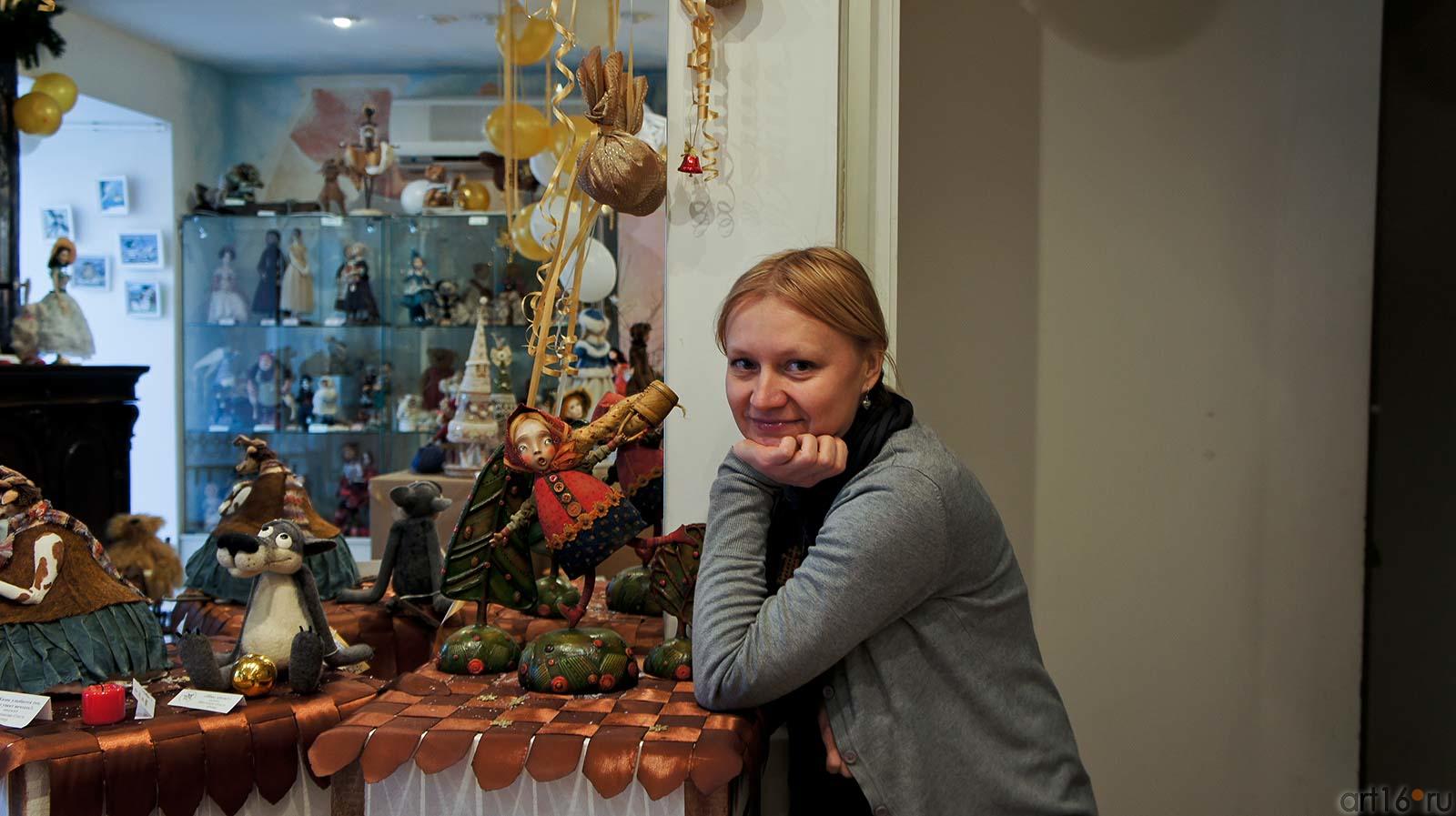 Художник-кукольник Анна Зуева и её композиция «А-А-А! Медведь!»::Кукольный дом