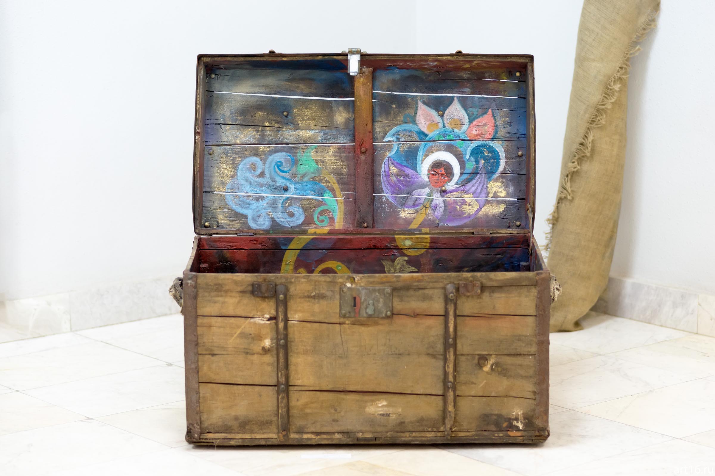 Уточка, сотворившая мир. 2014. Ильясова–Саргин А.Р.::Персональная выставка. Альфия Ильясова–Саргин. 8 декабря 2016