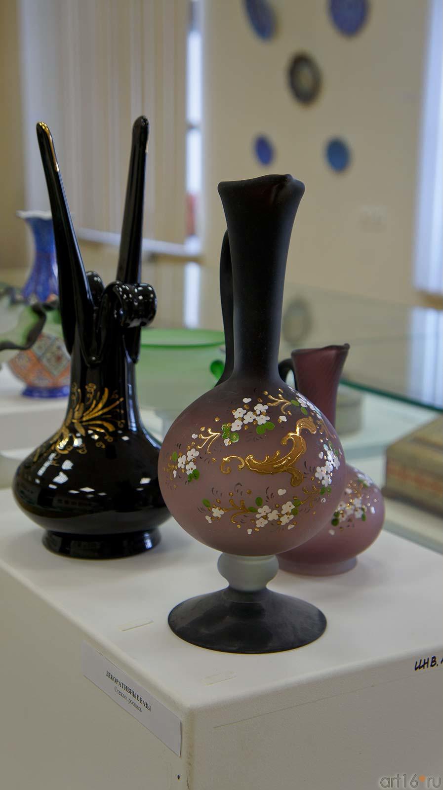 Декоративные вазы. Стекло, роспись::Иран в зеркале искусства
