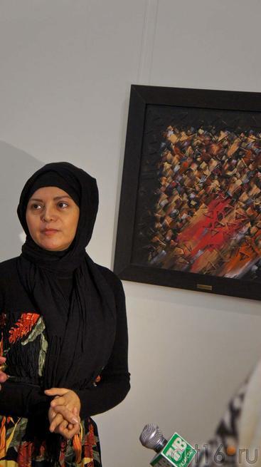 Фарназ Джаханбин, каллиграф-живописец::Иран в зеркале искусства