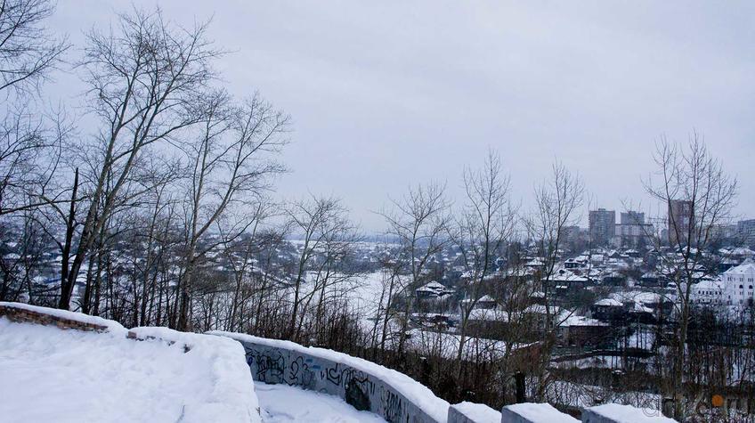 Вид на город с террасы г.Вышка::Мотовилиха