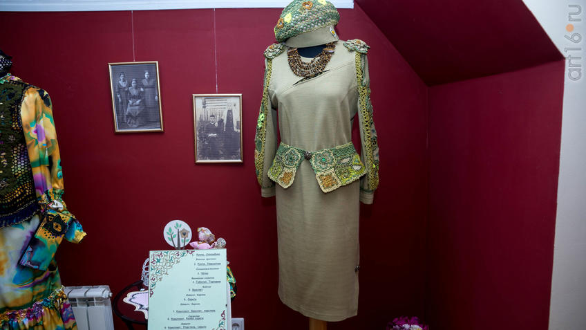 Фото №922741. Женский комплект (платье, берет). Л.Х.Алимбек-Тагирова