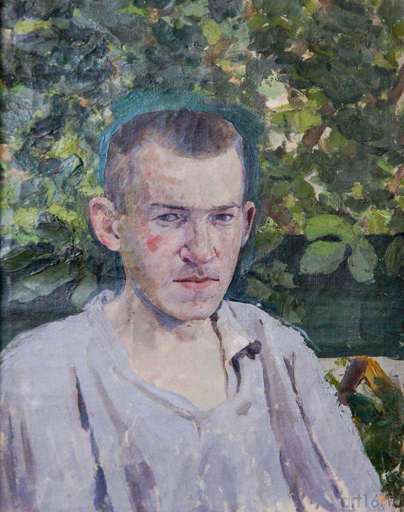 Автопортрет. Борисов-Мусатов В.Э. (1870-1905)::Пермская Государственная художественная галерея, 2012