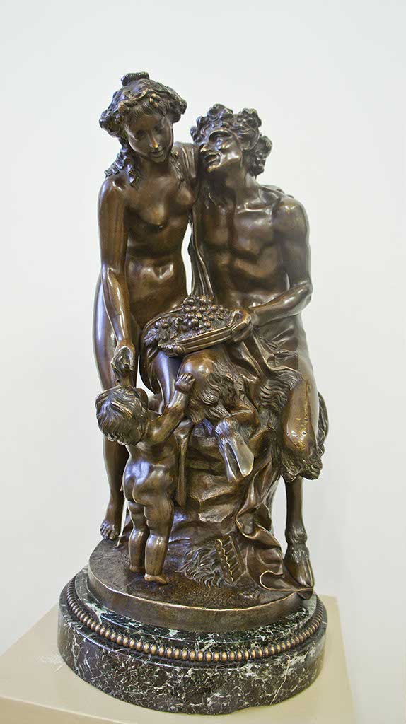 Фото №92757. Фавн с женщиной и ребенком. Мишель Клод- Франсуа (Клодион), 1738-1814