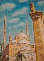 Египет. Каир. Мечеть Мухаммеда Али. XIX в. 2004. Рушан Шамсутдинов