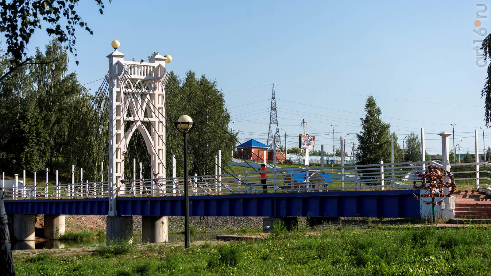 Каскад прудов Альметьевск мост