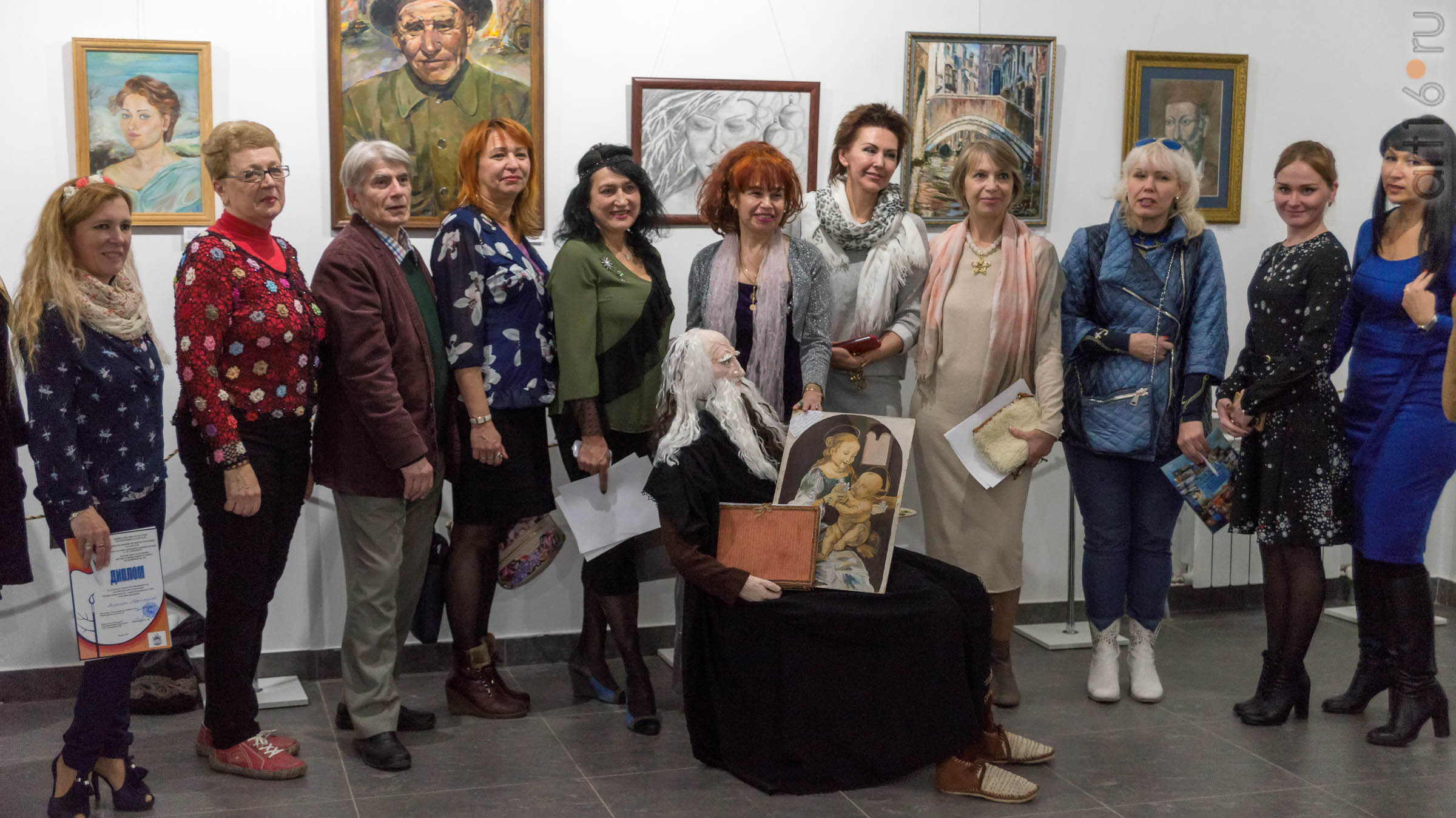 ::Выставка картин к 15-летию казанского отделения ПСХ СНГ