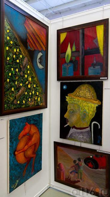 Экспозиция работ Р. Шмидта::Арт-галерея, Казань — 2012