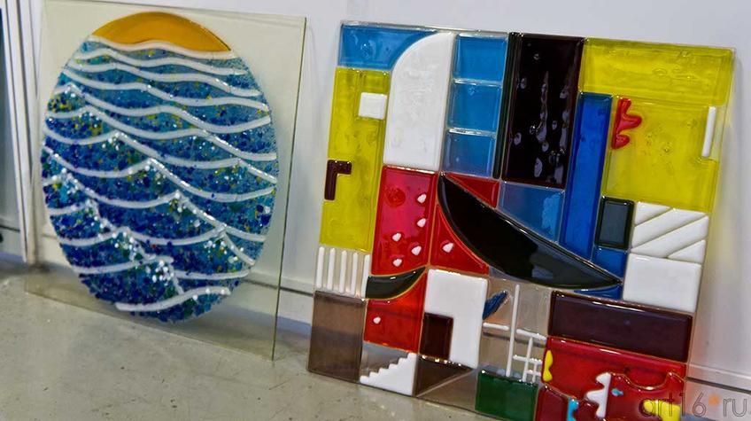 Панно из цветного стекла. Камиль Акманов (Бугульма)::Арт-галерея, Казань — 2012