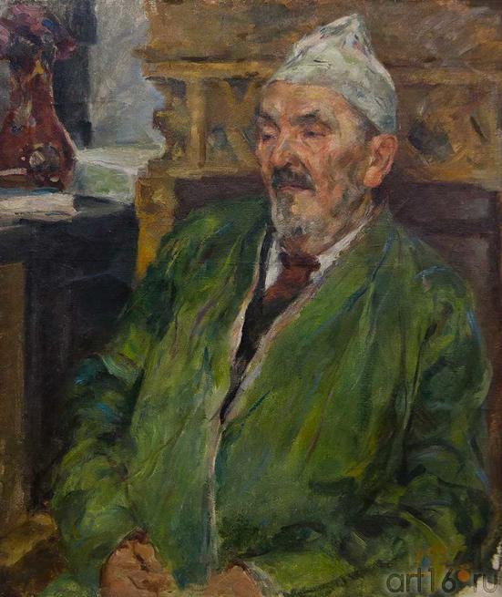 Портрет С.Н.бикбулатова, 1927. Б.И.Урманче. 1897-1990::к 115-летию Баки Урманче