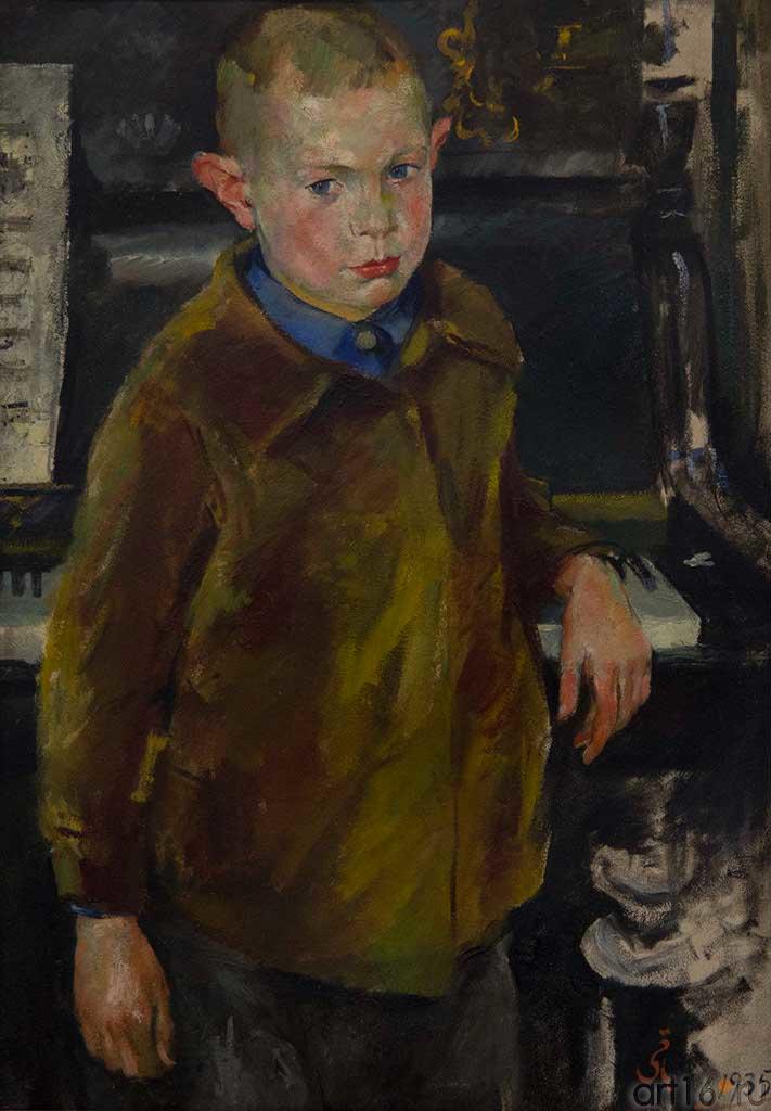 Портрет Морада. 1935.  Б.И.Урманче. 1897-1990::к 115-летию Баки Урманче