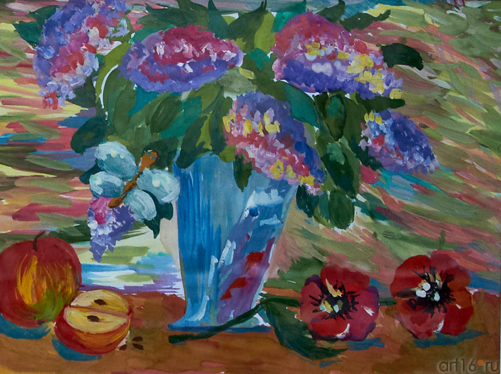 Разговор сирени и маков. Мингалеева Камиля, 11 лет::«Путешествие красного зонтика»