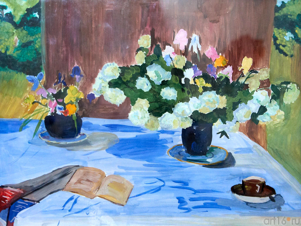 Мухамметова Альбина, 13 лет::«Путешествие красного зонтика»