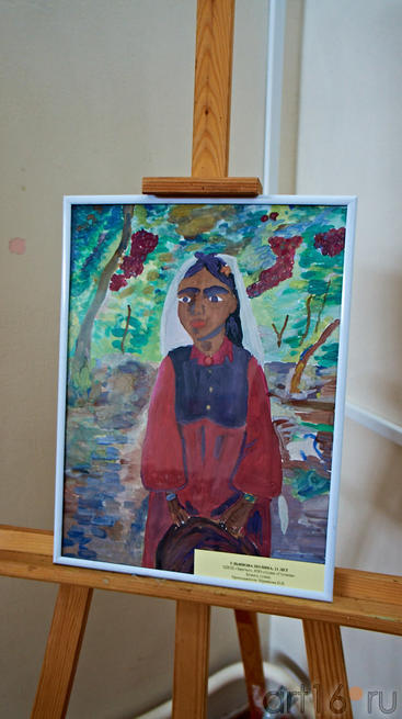 Ульянова Полина, 11 лет::«Путешествие красного зонтика»