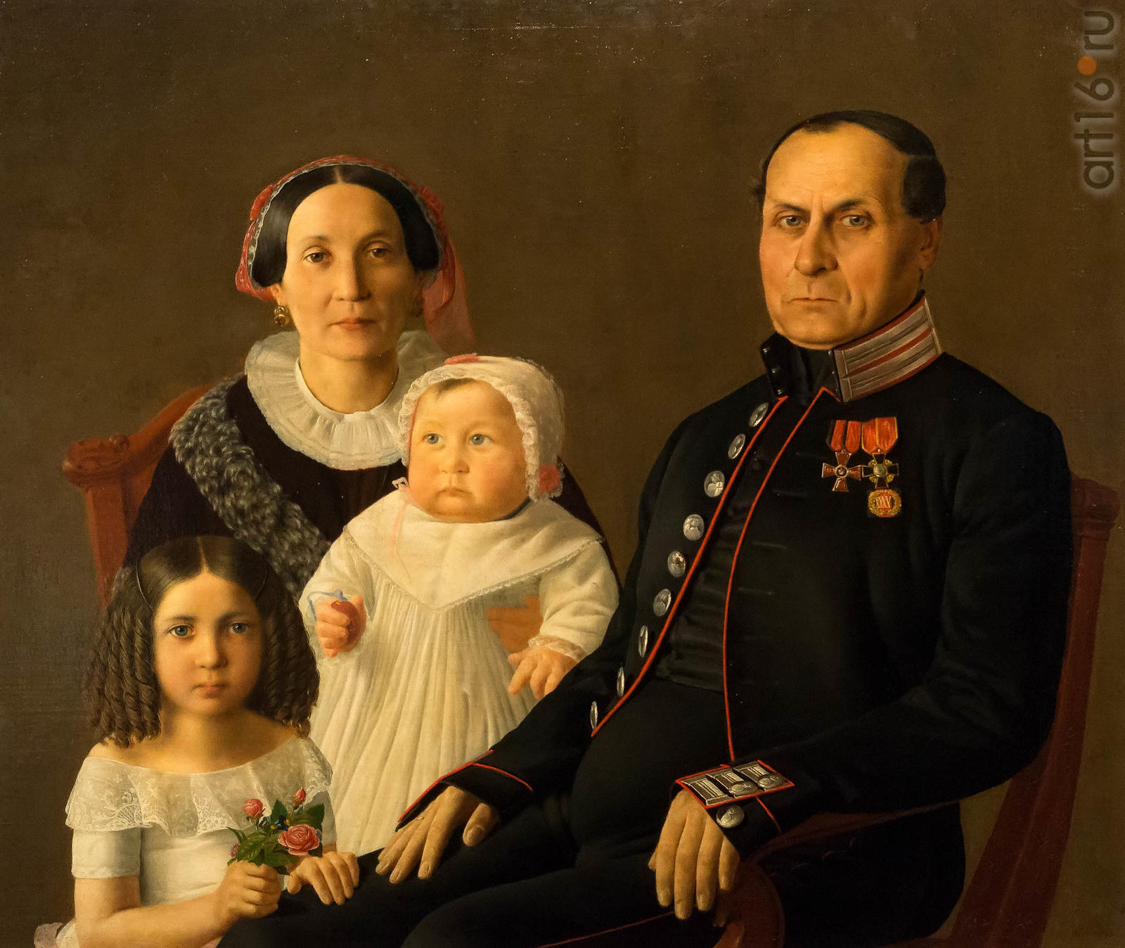 Групповой портрет семьи герцога Йозефа Саксен