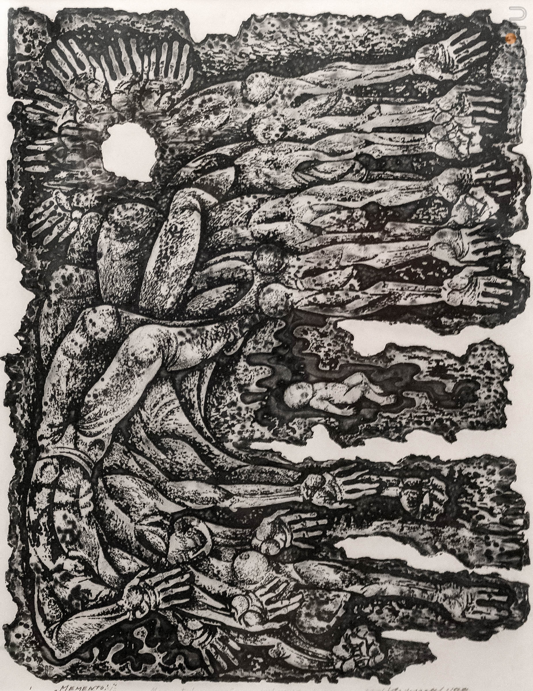 Триптих Мементо («Помни»). 1977::Надир Альмеев. Выставка «Колокола Хиросимы»