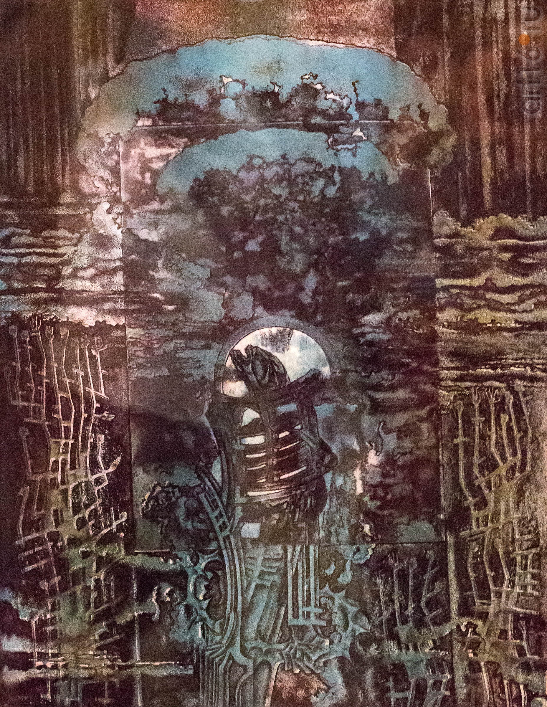 Протянуты к Небу. 1983::Надир Альмеев. Выставка «Колокола Хиросимы»