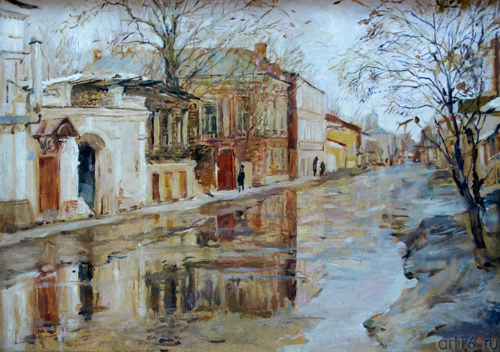 Старая Казань. Весна. 2002.  Рогожина И.В. 1957, Казань::У женщины своя душа...