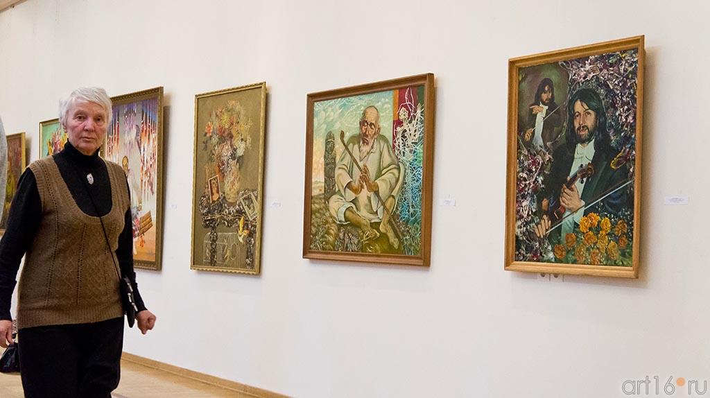  На выставке ʺАбрек Абзгильдин. Живопись. Графикаʺ:: Абрек Абзгильдин