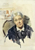 Портрет жены. 1933. Визель Э.О.