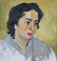 Портрет Е.Б. Козыревой. 1963. Шолпо В.А.