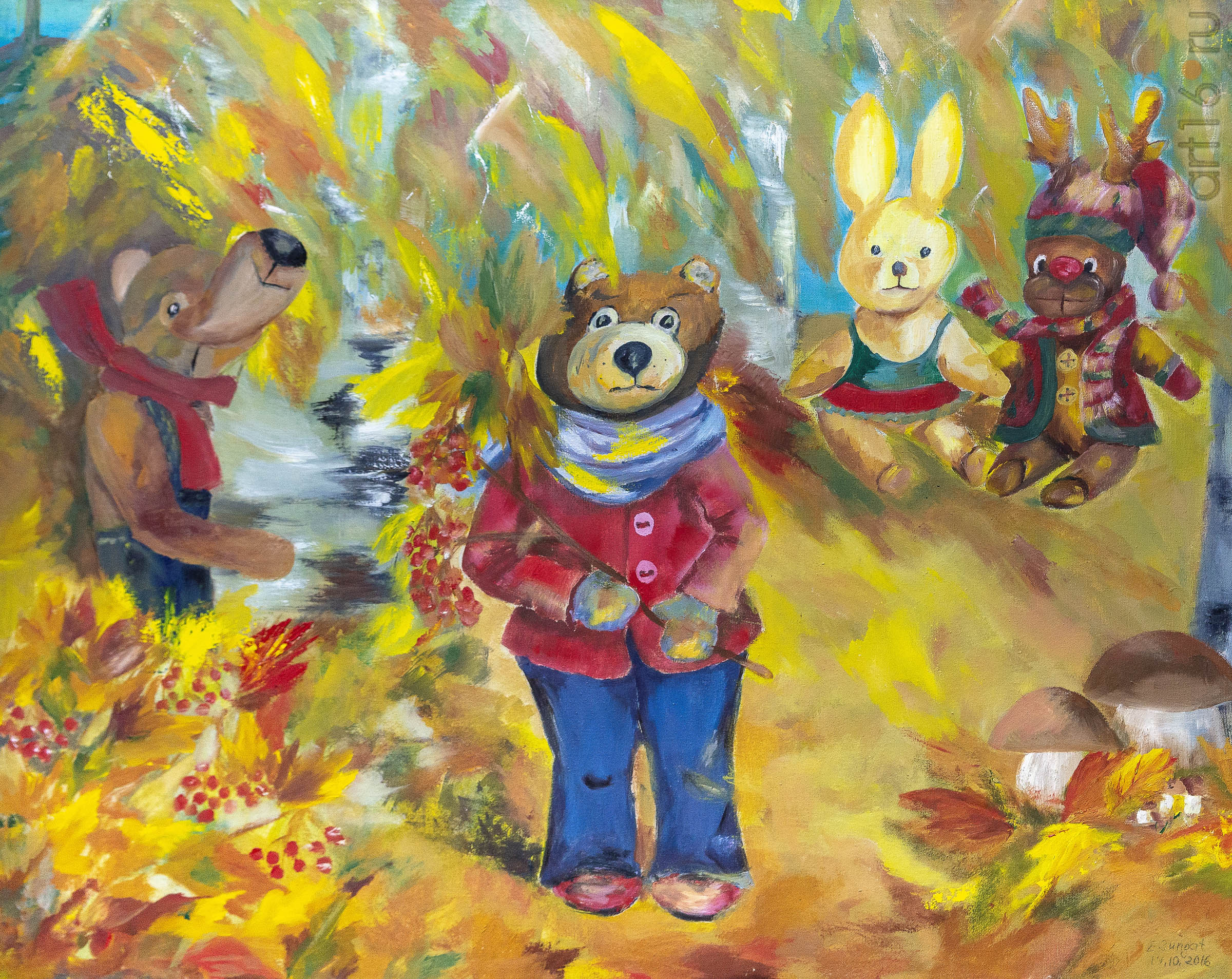 Пикник. 2016. Сунгатова Елена::20191225 Лена картины