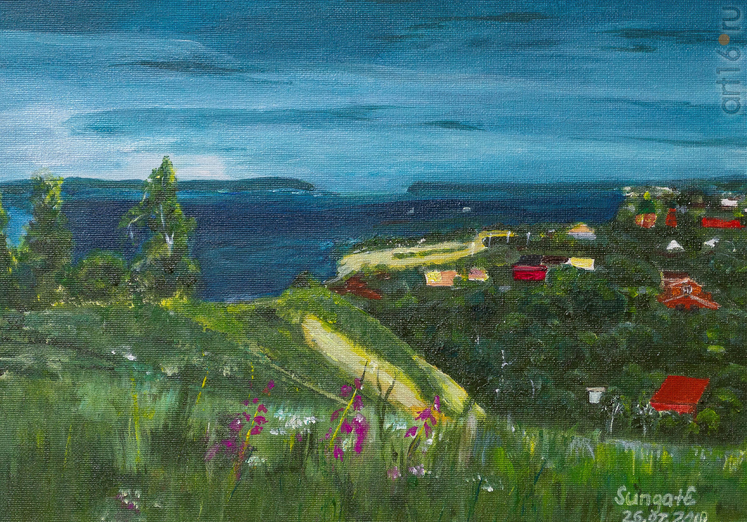 Нижний Услон. 2018. Сунгатова Елена::20191225 Лена картины