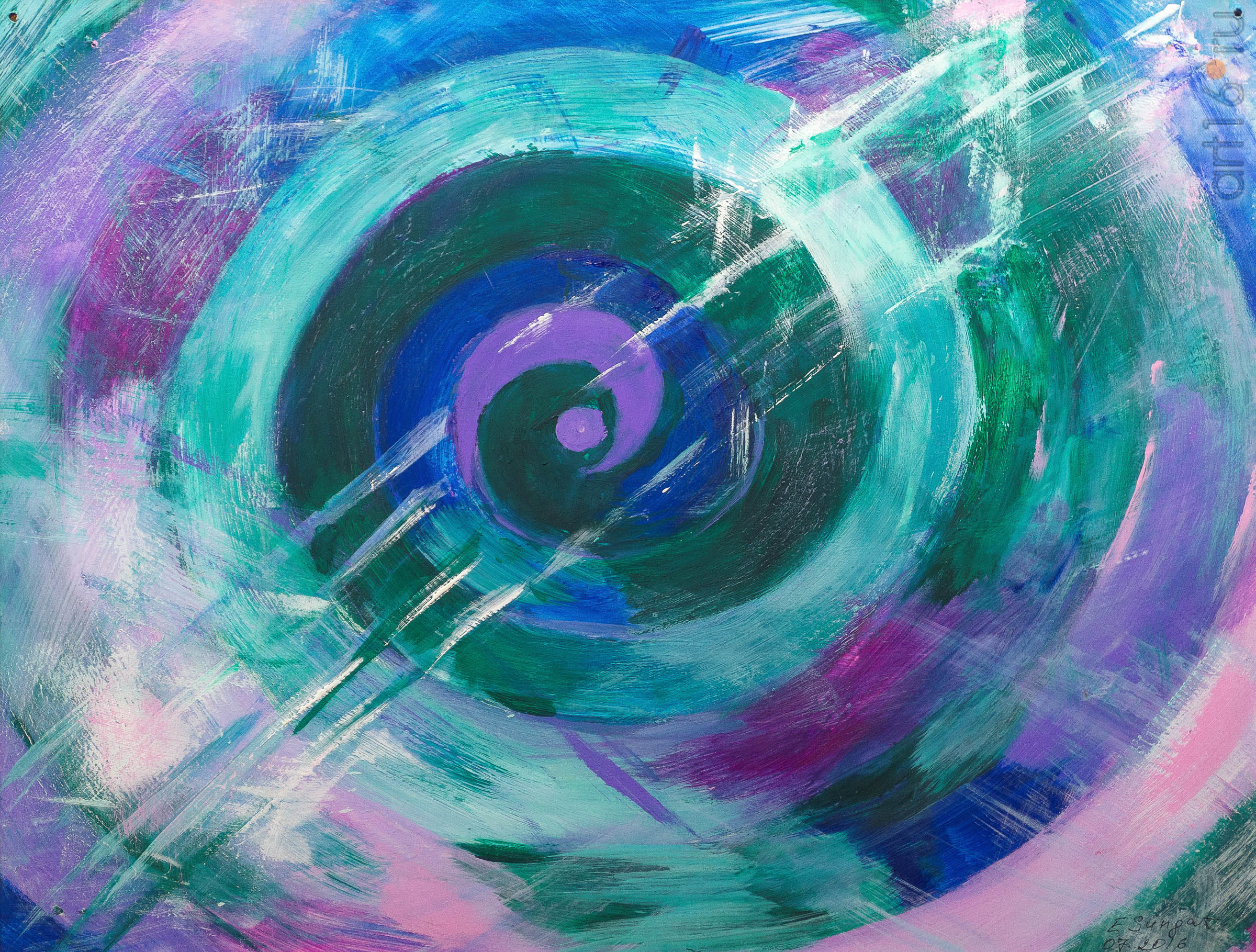 Без начала и конца. 2016. Сунгатова Елена::20191225 Лена картины